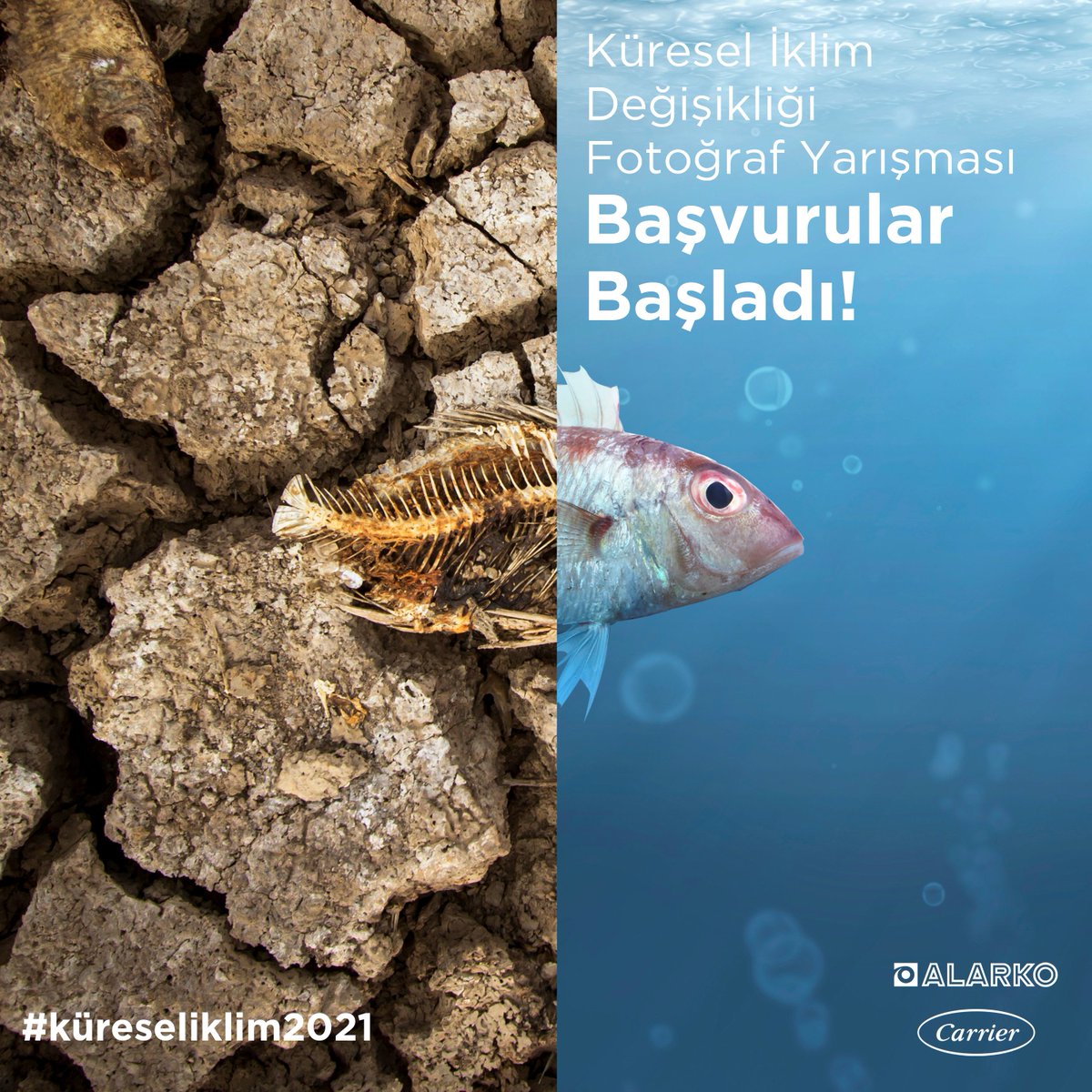 alarko_carrier's tweet photo. İklim değişikliğinin dünyamız üzerindeki etkilerine dikkat çekmek için bu yıl sekizincisini düzenlediğimiz “Küresel İklim Değişikliği Fotoğraf Yarışması” başladı. https://t.co/Imms7KnMDe