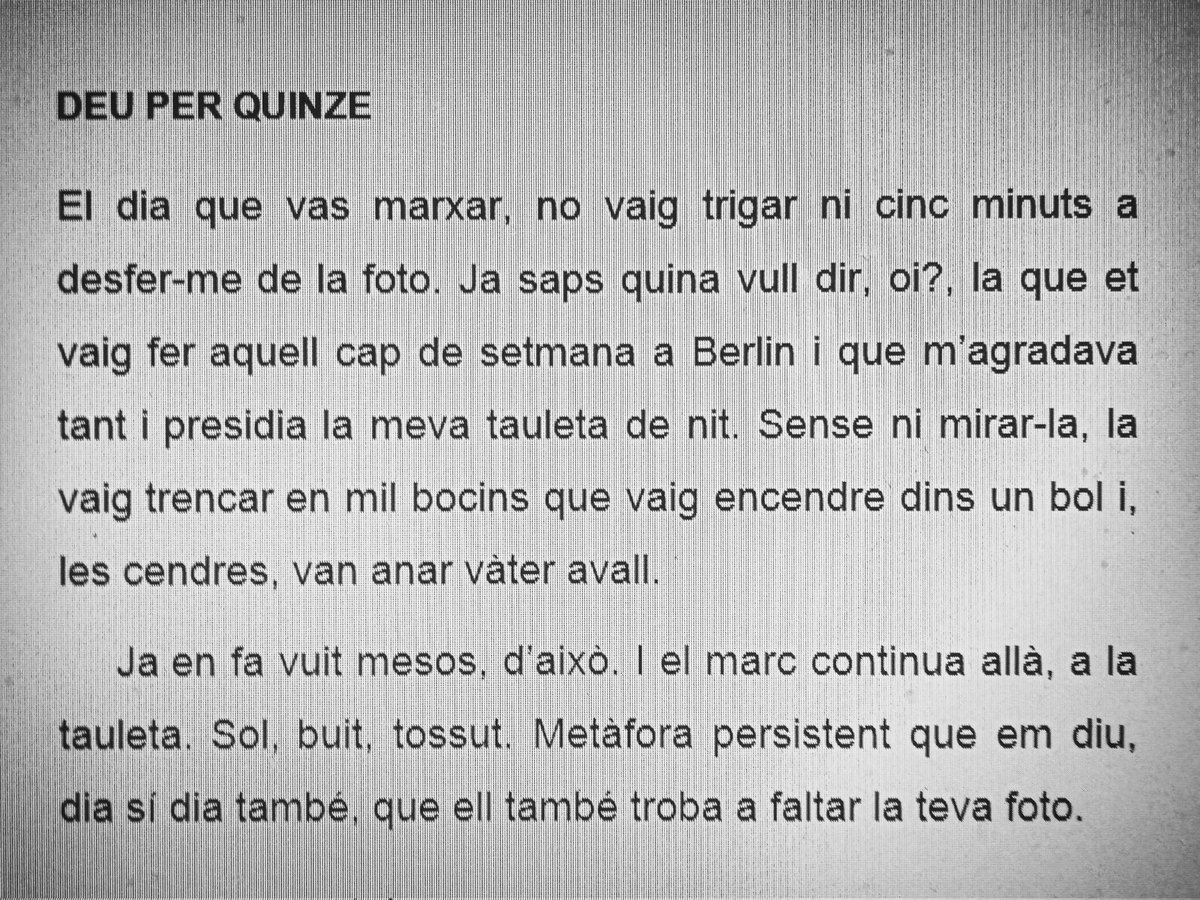 Litus90's tweet photo. #microrelats #microcontes #escriure #escriureencatalà #uncontecadadia #dia513 #deuperquinze #lafoto #elmarc #elrecord https://t.co/rvc9RZZu2r
