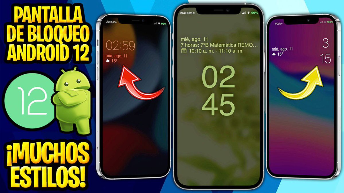 ProfeJuAntonio's tweet photo. 🤖 BELLA PANTALLA DE BLOQUEO INSPIRADA EN #Android12 PARA TODO #iPhone ⚡
🎥 https://t.co/QMXLZKZGjm
🎁 Regalo 🔟 licencias de #Lucient y debes enviar capturas:
1️⃣ Siguiendo a @Absolucyyy
2️⃣ Siguiendo y MeGusta a Página de Facebook https://t.co/hmJZWgR7H2
3️⃣ Dar #ReTweet y ❤️ https://t.co/LkBDOBQtX9