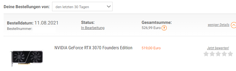 COOKED 3070 THANK YOU GREAT MONITOR  <a href="/HypeHuntersEU/">HypeHunters</a>