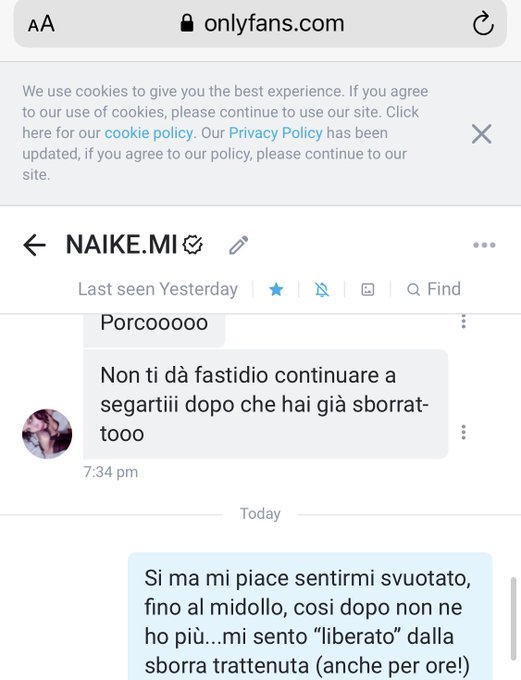 1 pic. La chat con la mitica svuotacazzi @lapeskadinaike su #Onlyfans!
Seguitela e segatela!

?https://t