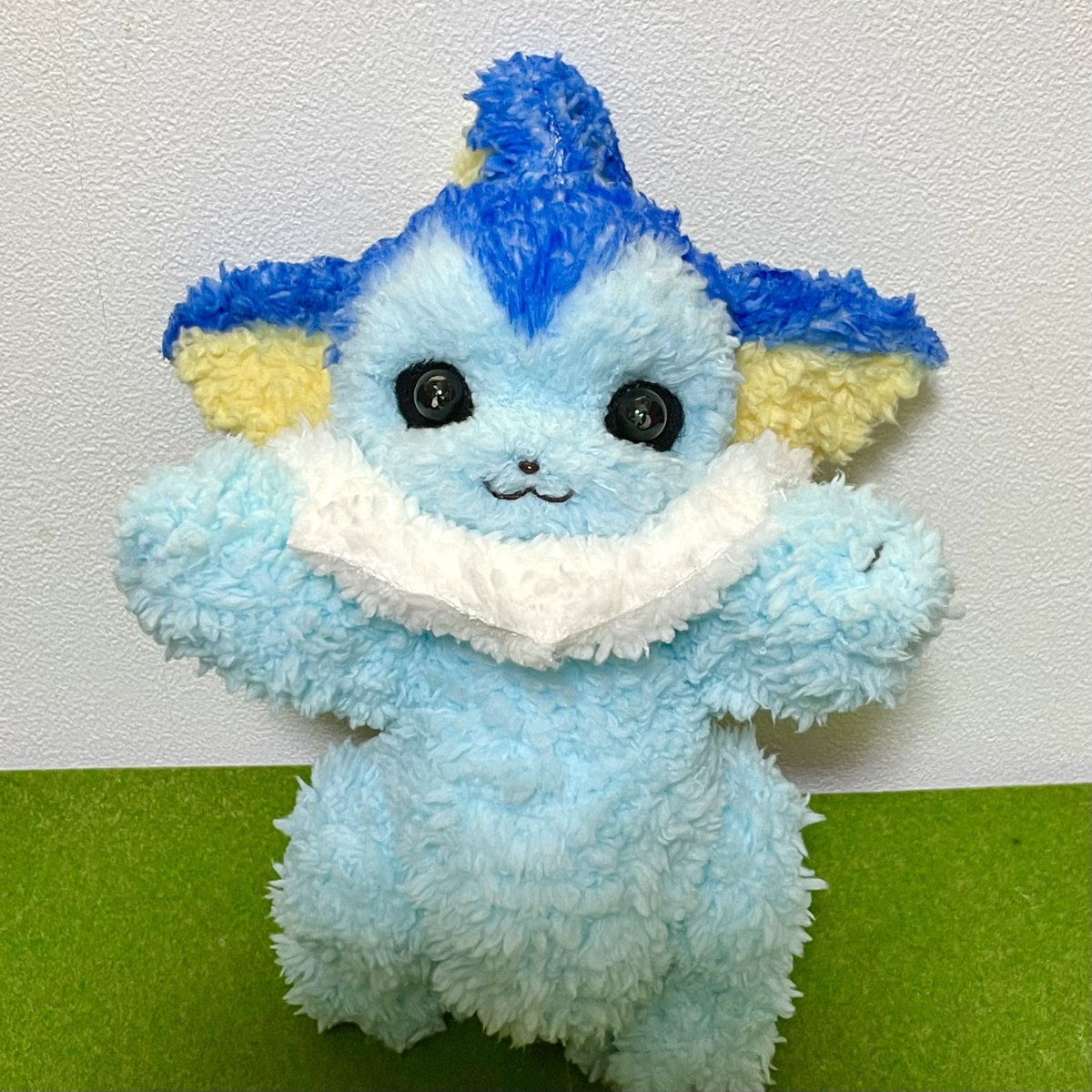 シャワーズ ゲットだぜっ！

#プロジェクトイーブイ
#ポケモン
#ハンドメイド
#シャワーズ
#あーにゃのふわふわ工房