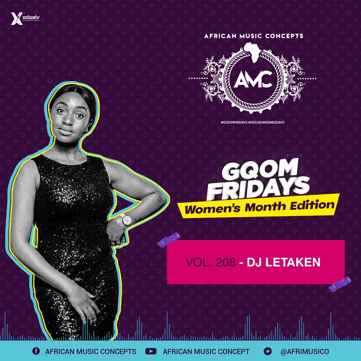 AfriMusiCo's tweet photo. African Music Concepts was hacked last week and we decided to put our #GqomFridays Women's Edition schedule on pause, but this week we are back with a bang 🔥🔥.....let's meet this coming Friday. https://t.co/ad7CuSxVkR