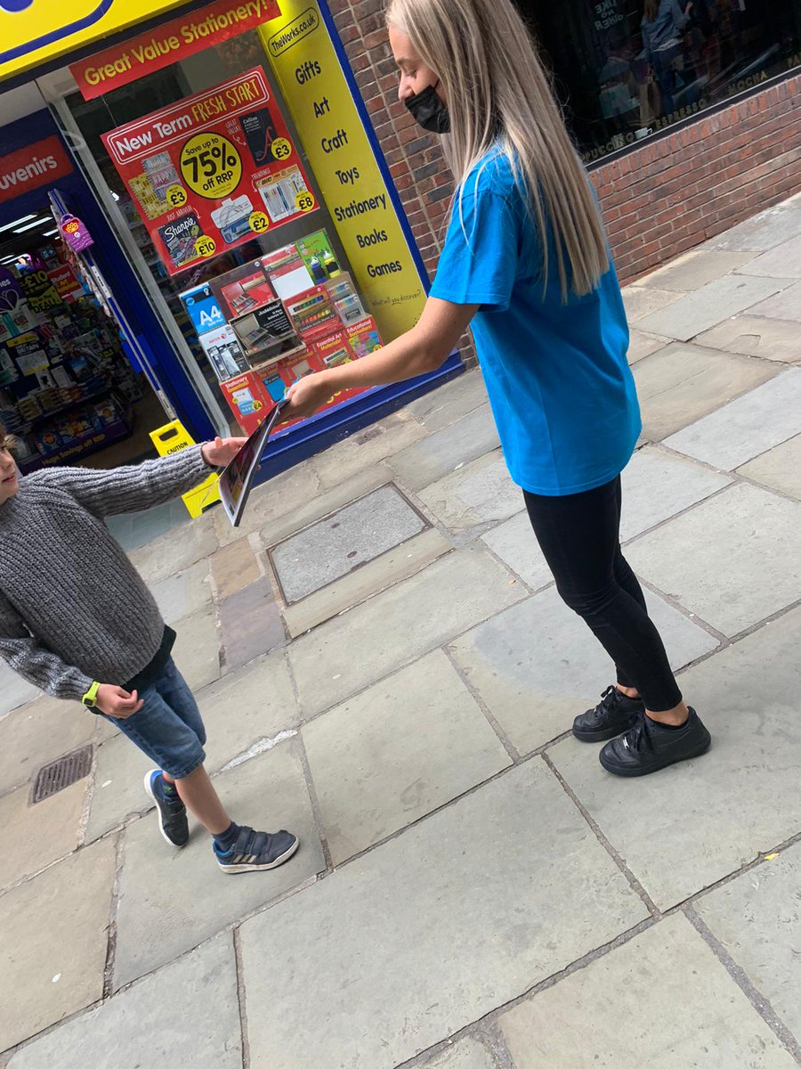 Our Brand Ambassadors were out in York City Centre last weekend, sampling Animal Planet to families on a day out in this busy city hub. If you want to engage audiences in live environments then get in touch with a member of the Publishing Team today to discuss your opportunities!