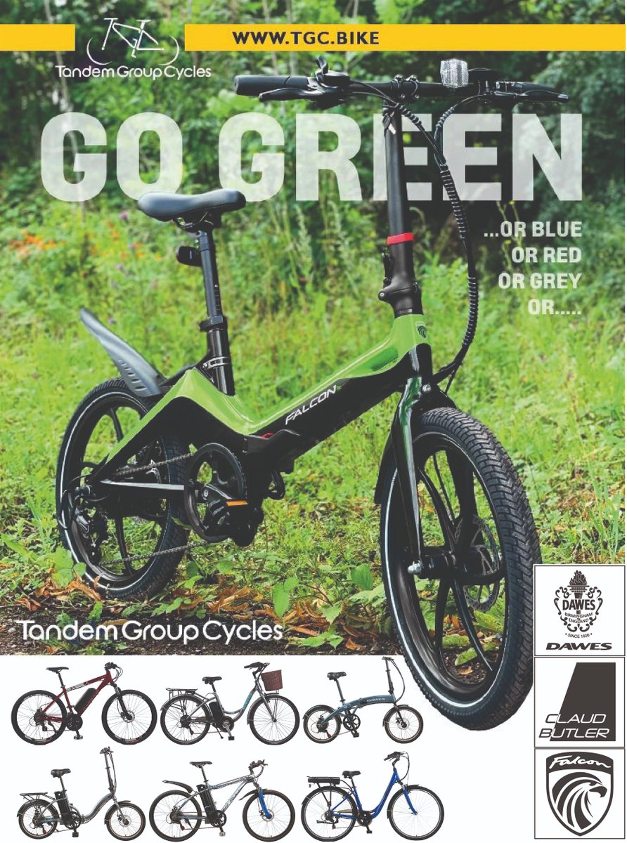 Did you know we offer a range of electric bikes under our most prestigious British bike brands Dawes, Claud Butler and Falcon?
Take a look at the full range starting from just £1,049.99 here; tgc.bike/electric-bikes…
#GoGreen #JoinTheFamily #supportyourlocalbikeshop #electrical