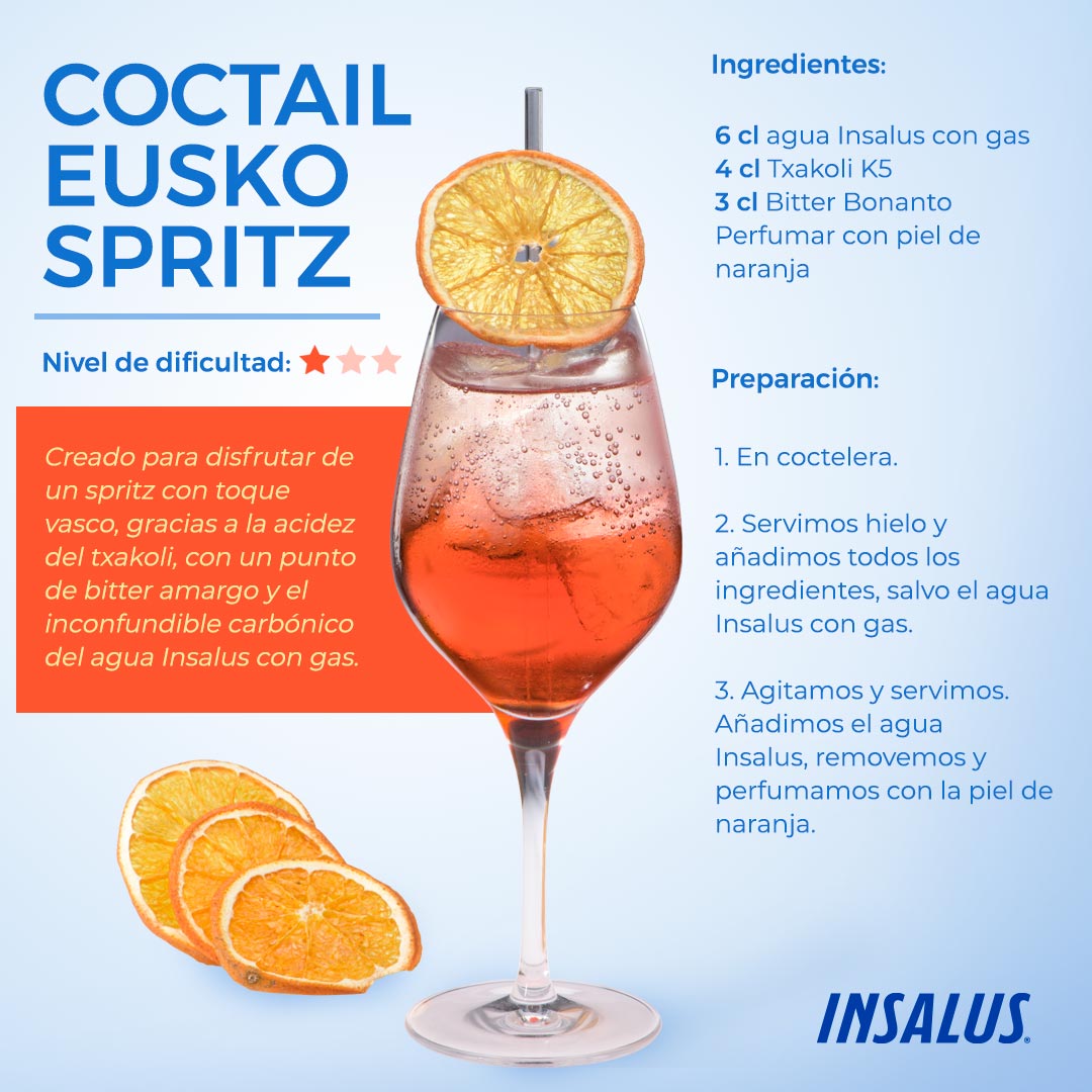 insalus1888's tweet image. ¿Un cóctel euskaldun? 🍹 Es posible gracias al @bculinary e #Insaluscongas 😋 Empezar septiembre con ganas está a un paso… ¡Hacerlo es muy fácil y disfrutarlo aún más! 😉

#insalus #basqueculinarycenter #cóctel