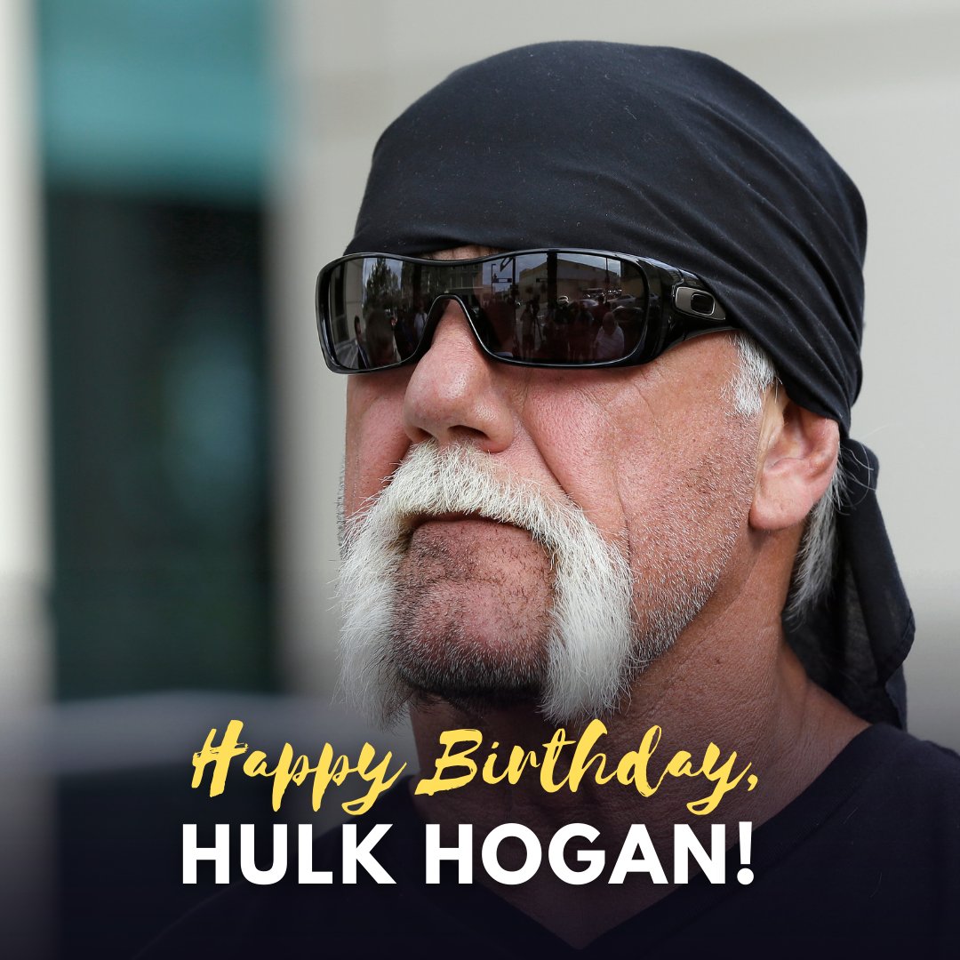 American pro wrestling legend Hulk Hogan turns 68 today.
HAPPY BIRTHDAY, BROTHER! 