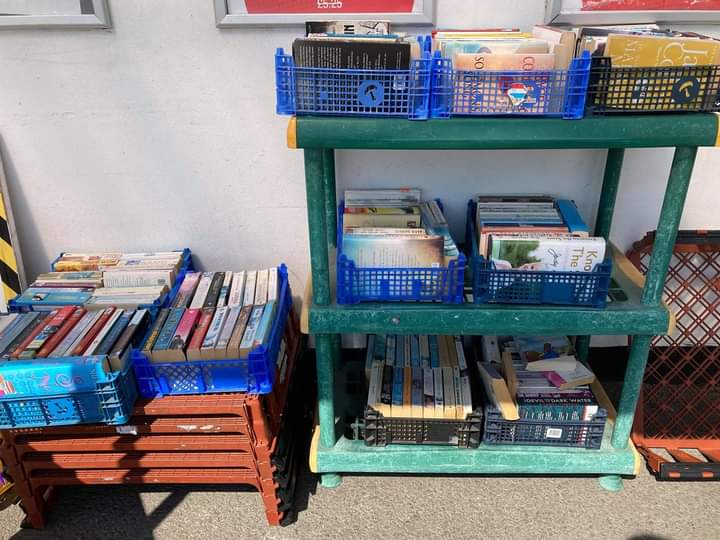 Greenfield Stores,  Trusthorpe Road are holding a secondhand book stall every day unless it's too wet☔Proceeds this year are for Mablethorpe RNLI. Most books 50p each.