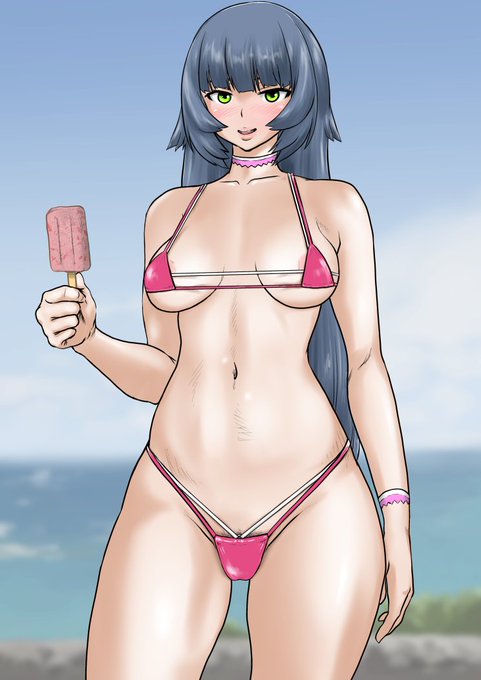 海行きたい気持ちとあずきバー食べたい気持ちとエッチなコスチュームの気持ちが混ざったものがこちらです。 