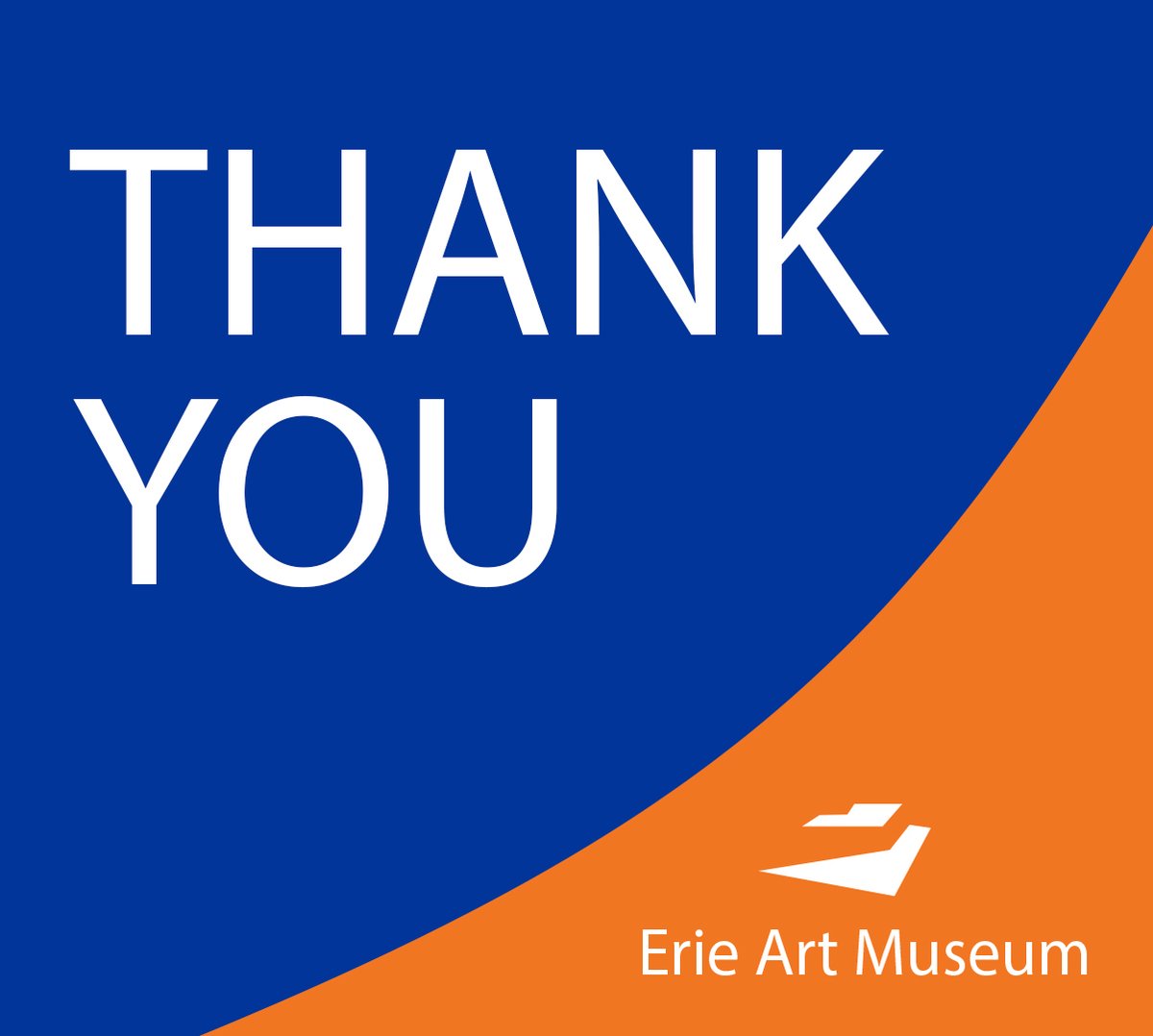 Special thanks to our generous Erie Gives Day donors!  Because of YOU, the Erie Art Museum raised over $39,000 on Erie Gives Day! 189 donors supported EAM and we are beyond grateful! Thank you to the Erie Community Foundation and their sponsors for another incredible day!