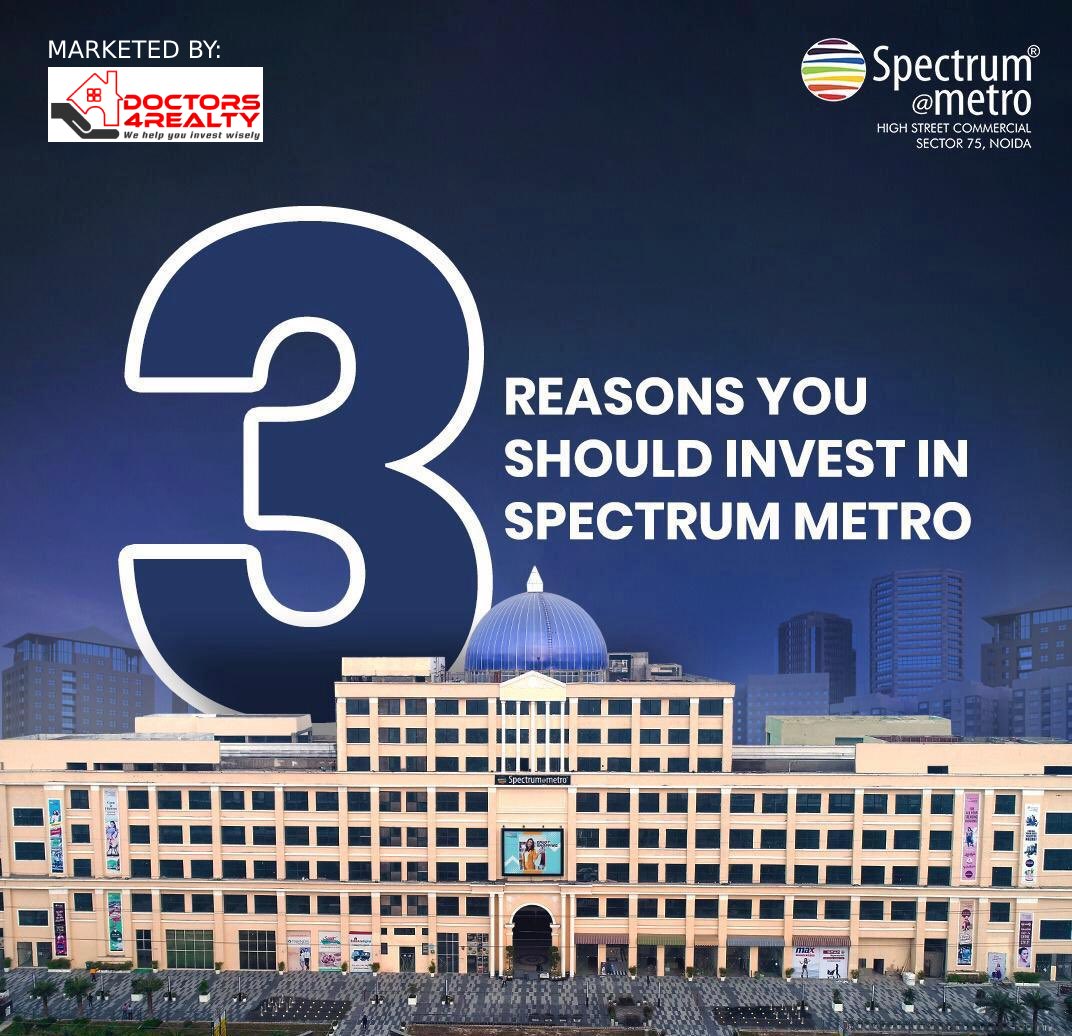 doctors4realty's tweet photo. 3 reasons you should invest in Spectrum@Metro.
For more queties, contact us at +91-8092787800
#spectrummetro #retail #commercial #centralnoida #realestate #consultancy #realestatenoida #noida #realestatedubai #india #realestateinvesting #greatvalue #greatreturns #doctors4realty https://t.co/aCmczqoZJw
