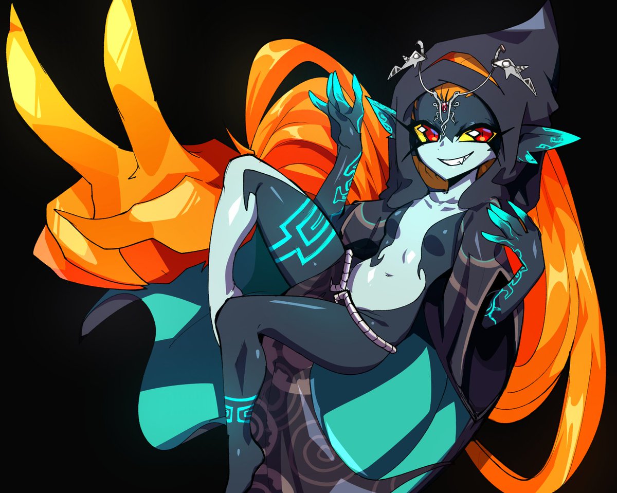 midna alt SSR where she dresses as midna. 