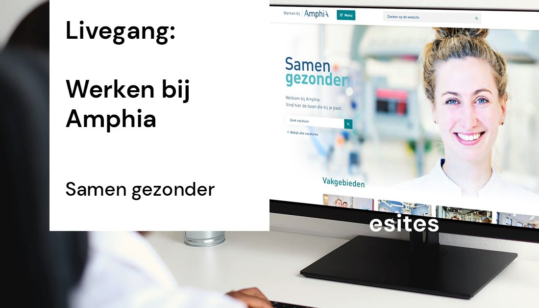 E-sites (@esites) on Twitter photo Livegang ‼️⚠️
Mega trots! Samen met de toppers van <a href="/AmphiaZKHuis/">Amphia Ziekenhuis</a>, Weekend creative agency en <a href="/FingerspitzNL/">Fingerspitz</a> lanceren we een bijzonder project.
Dé toekomstbestendige, goed vindbare en supersnelle werken bij website van topklinisch ziekenhuis Amphia. Livegang ‼️⚠️
Mega trots! Samen met de toppers van <a href="/AmphiaZKHuis/">Amphia Ziekenhuis</a>, Weekend creative agency en <a href="/FingerspitzNL/">Fingerspitz</a> lanceren we een bijzonder project.
Dé toekomstbestendige, goed vindbare en supersnelle werken bij website van topklinisch ziekenhuis Amphia.