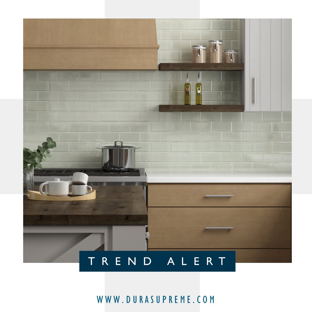 durasupreme's tweet photo. TREND ALERT! We're seeing wood #cabinetry celebrated in its natural state. Try adding a natural, or light stained wood to a kitchen island, floating shelves, a wood hood, or fill a full #kitchen with the look to bring warmth to the space! 

https://t.co/vELWZR6mA1 https://t.co/LG9INItMg7