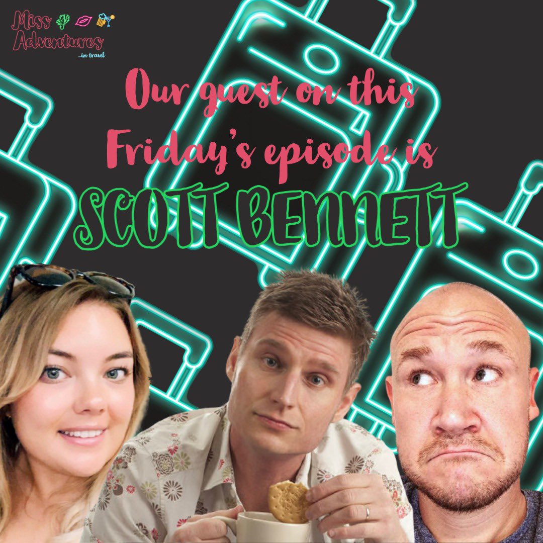 MissAdventurePC's tweet image. 💥We are starting SEASON 2 with a BANG the incredibly funny @scottbcomedyuk is sharing his travel experiences💥

Not only did we have a great time recording this episode but working on the edit we have both been laughing so much! 

This one is not to be missed!