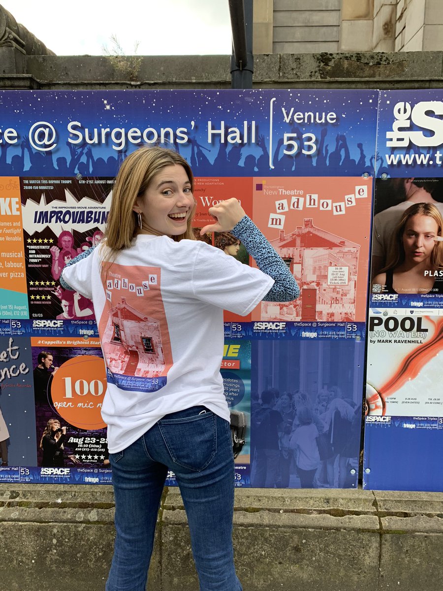 Madhouse2021ed's tweet image. WE HAVE ARRIVED AND ARE SO EXCITED! 

Catch #madhouse at Surgeons’ Hall @theSpaceUK August 16-27!!! 

If you haven’t booked your ticket yet, here is a link: tickets.edfringe.com/whats-on/madho…
