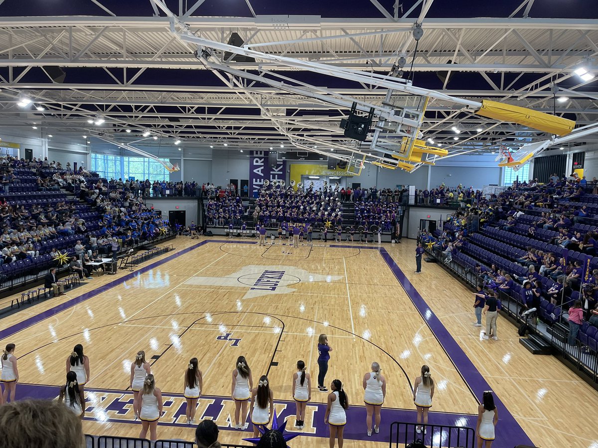 Convocation Day for Lufkin ISD. New Multi Purpose Gym. Great job Lufkin ISD #Riseup <a href="/TeamLufkinISD/">Lufkin ISD</a>