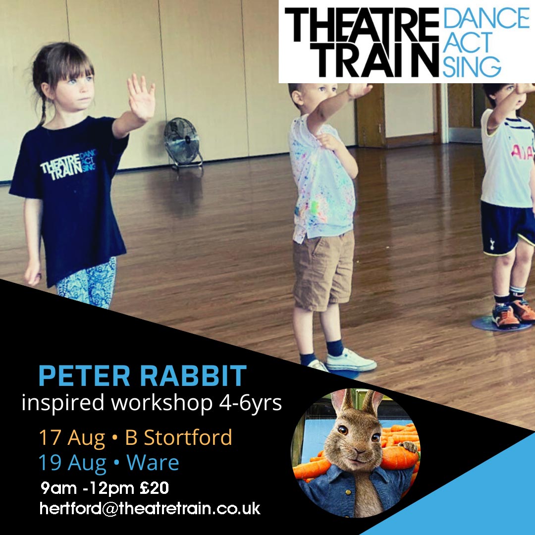 <a href="/TT_HertfordWare/">TT_HertfordWare</a> thrilling one-off performing arts class inspired by your kid’s favourite films for 4-6s (Peter Rabbit), 7-13s (Cruella) <a href="/WodsonPark/">💙⚽🏐🏀 Wodson Park 🏸🏓🎾💚</a>, Ware.
 
Book a workshop today 
app.loveadmin.com/EventsLink/E3A…