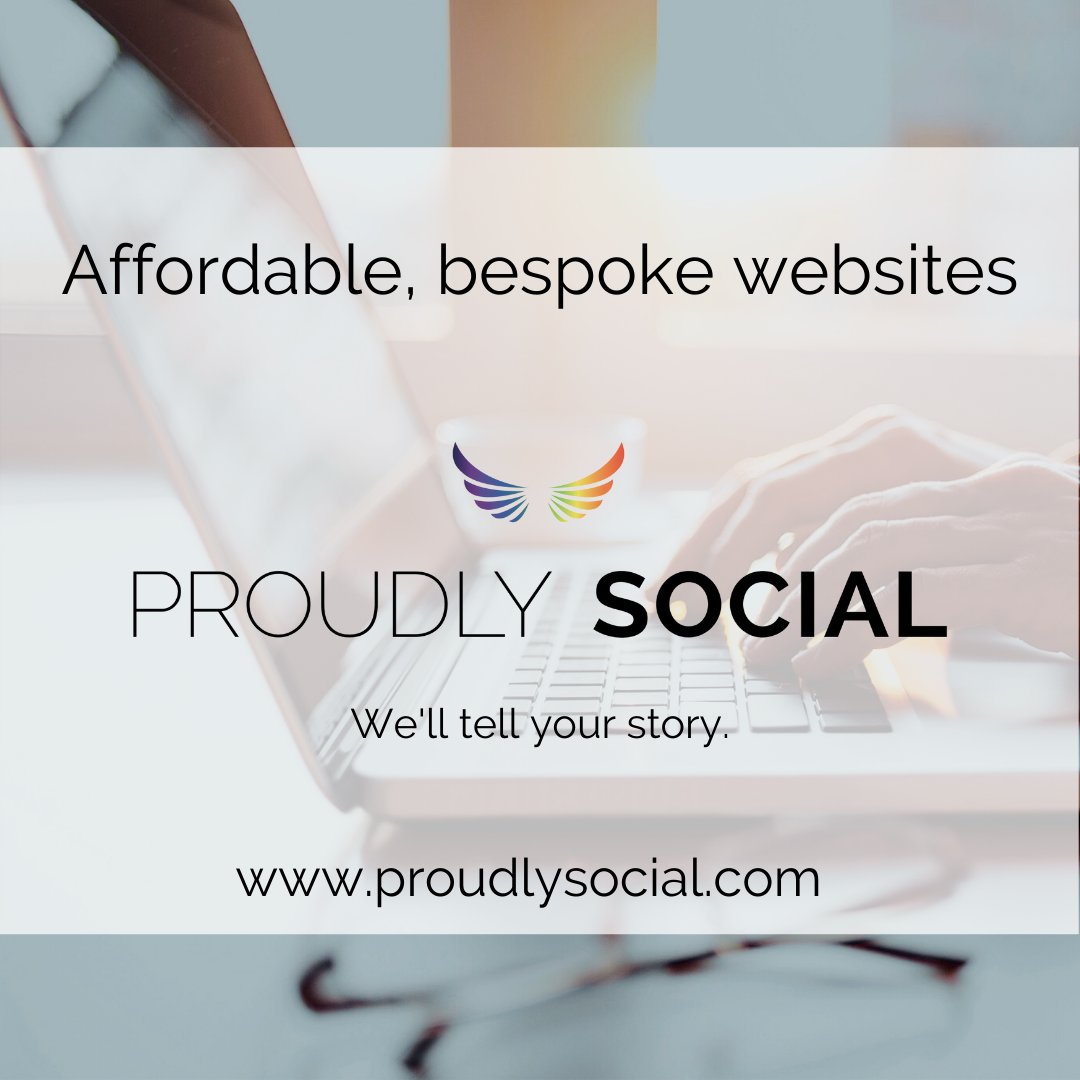 Do your #smallbusiness need a new website?

We can offer you an affordable option, that still professionally and effectively tells the story of your business. 

Grow your #OnlineMarketing presence. 

Visit proudlysocial.com to make your website a reality.