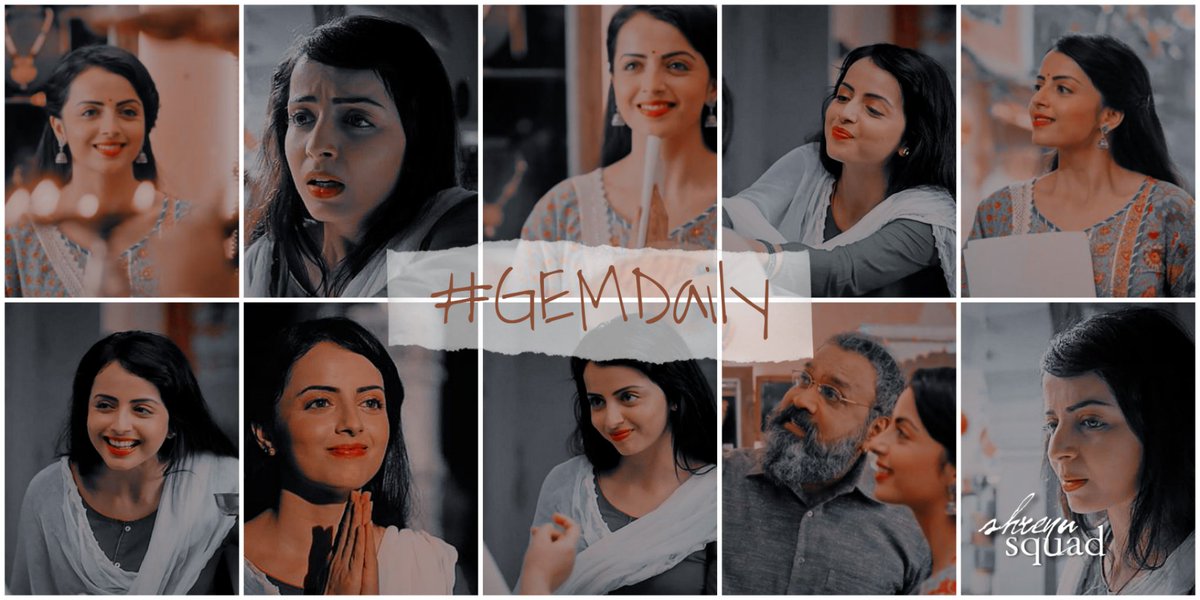 || #GEMDaily||
Switch your TV on <a href="/andtv/">Andrea Betancourt</a> and tell us in the comments how do you find today's meet with Genda? 
#ShrenuParikh || #GharEkMandir