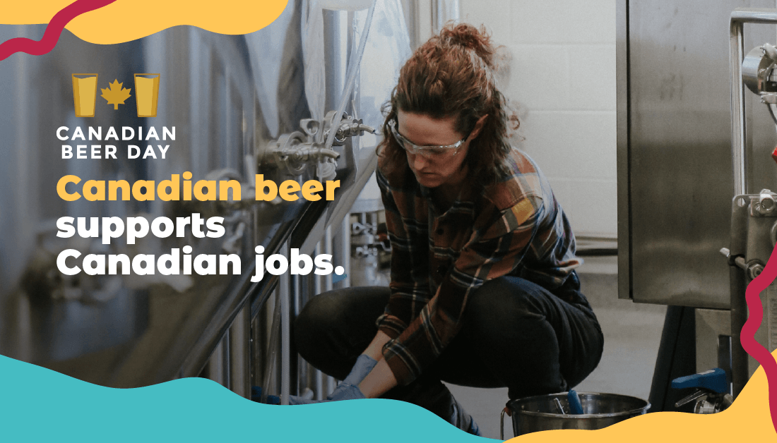 PouredCanada's tweet photo. Why should you raise a glass (or can or bottle) this #CdnBeerDay on October 6?
Well, for starters, #CdnBeer supports Canadian jobs.
Visit https://t.co/YwJjP3ScUI and follow @CdnBeerDay for more information, and let's get ready to #CheersAgain!
#CdnBreweries https://t.co/8fRsJFtvCG