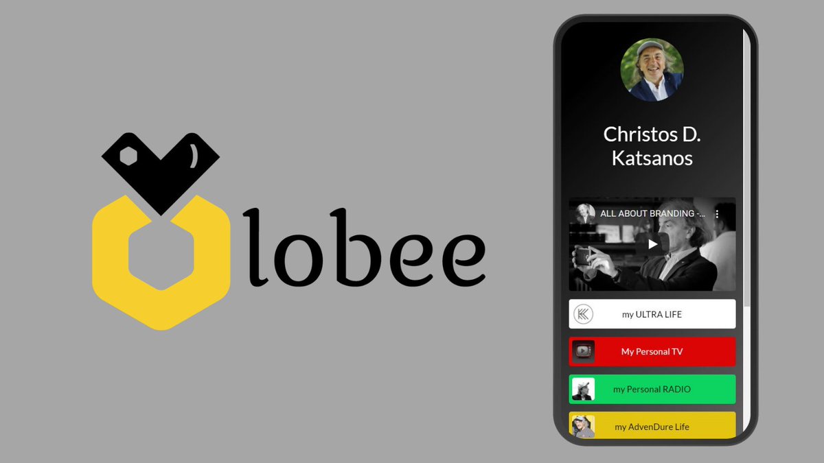 The 1rst persona on <a href="/lobeeapp/">lobee</a>  from the entrepreneurial sector is ..... <a href="/MyUltraLife/">Christos D. Katsanos - Chevalier de l'Imaginaire</a> !

Have a look here : lob.ee/katsanos