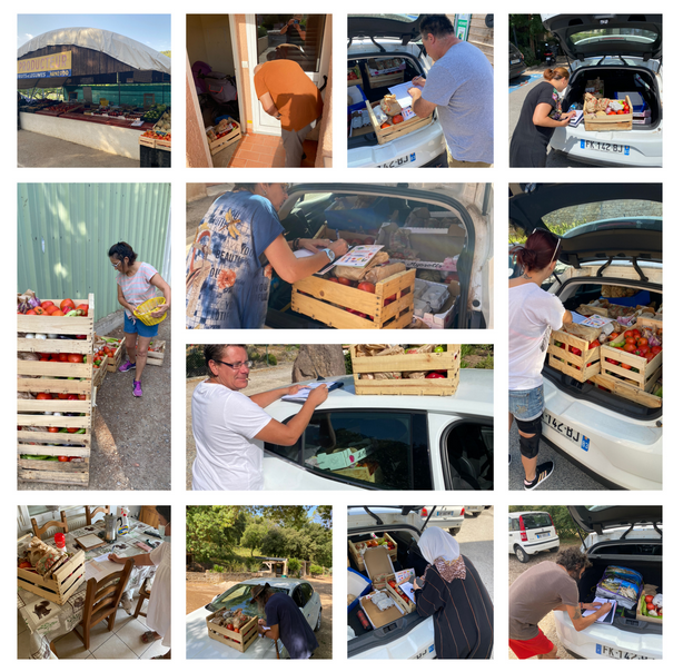 🟢 PROJET PANIERS SOLIDAIRES

Retour en image sur la distribution d'hier 😋
11 paniers ont été donnés sur les communes de Draguignan, le Thoronet, Les Arcs-sur-Argens, Vidauban, Fréjus et Bargème 🥗🥕🍎
