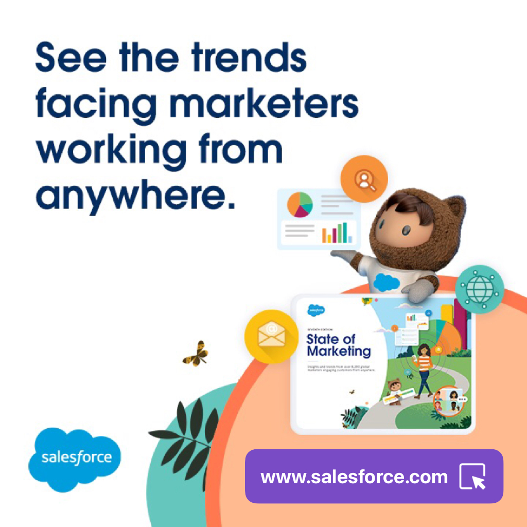 MarketingCloud's tweet photo. What if we told you we have a crystal ball on the future of marketing? 🔮 

Turns out, we kind of do. 

Read on to hear the latest insights from the best and brightest in marketing from the 7th #StateOfMarketing Report: