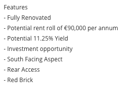killianwoods's tweet photo. Another classic example of the financialisation of housing in Ireland – and co-living through the backdoor.

- In 2020, the home was bought for €470,000
- Now renovated, it is back on market for €800,000
- Potential rent roll = €90,000 pa
- Potential yield = 11.25% https://t.co/DE5uKjlyXZ
