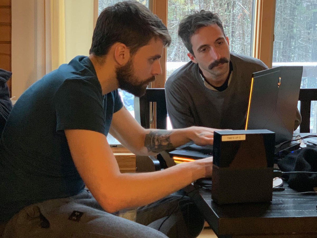 Stare into the eyes of a tired man. Directing a movie is a stressful and sometimes unnecessarily taxing experience. Time's Up was no exception. Still working with talented folks like editor Dan Ballester (and co-editor Adriel Jimenez) has helped make this process fulfilling.