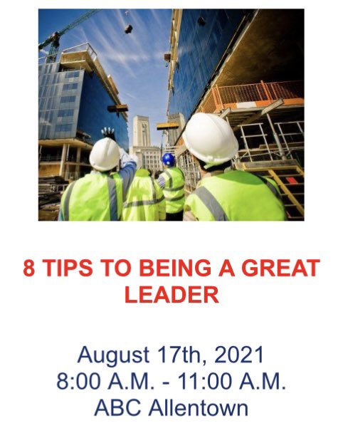 Successful , Productive teams start with Effective leaders. Join Paramount Business Development and learn skills and tools on how to be a great leader. 

Register at: AbCEastPa.org