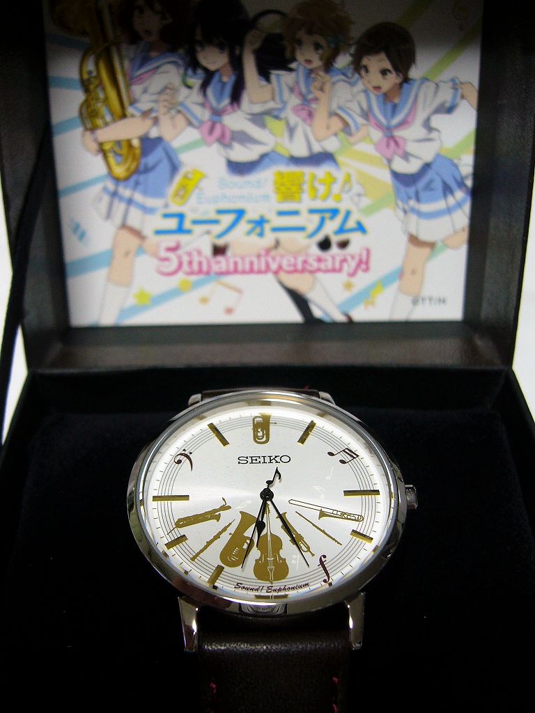 完売 レア 世界限定2500個 響け!ユーフォニアムSEIKO 5周年記念 腕時