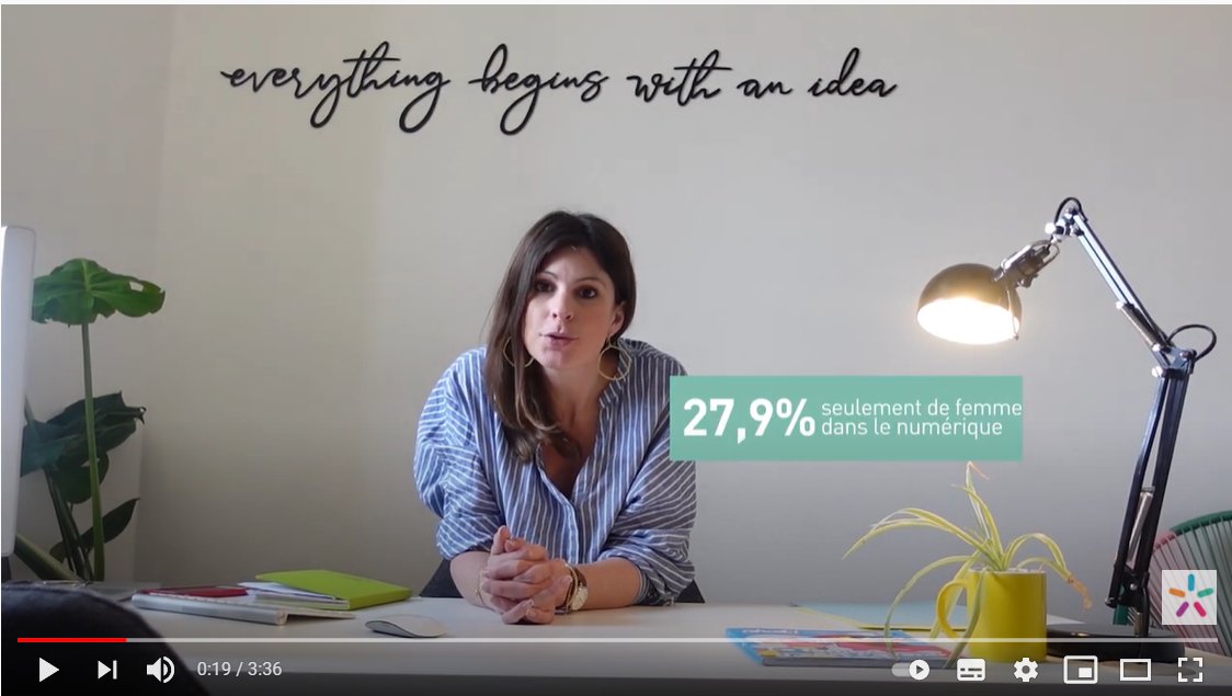 Les #femmes et le #numérique : pourquoi oser devenir une femme de la #tech ? Delphine, responsable d'agence digitale témoigne ! youtu.be/p7glh51sMlQ via <a href="/YouTube/">YouTube</a> <a href="/dthouviot/">Delphine Morandet</a> <a href="/senat_annick/">annick sénat</a> <a href="/MRecroix/">Marina Recroix</a> <a href="/scavoleau/">Sandrine Cavoleau</a> <a href="/FemmesNumerique/">Femmes@Numérique</a>