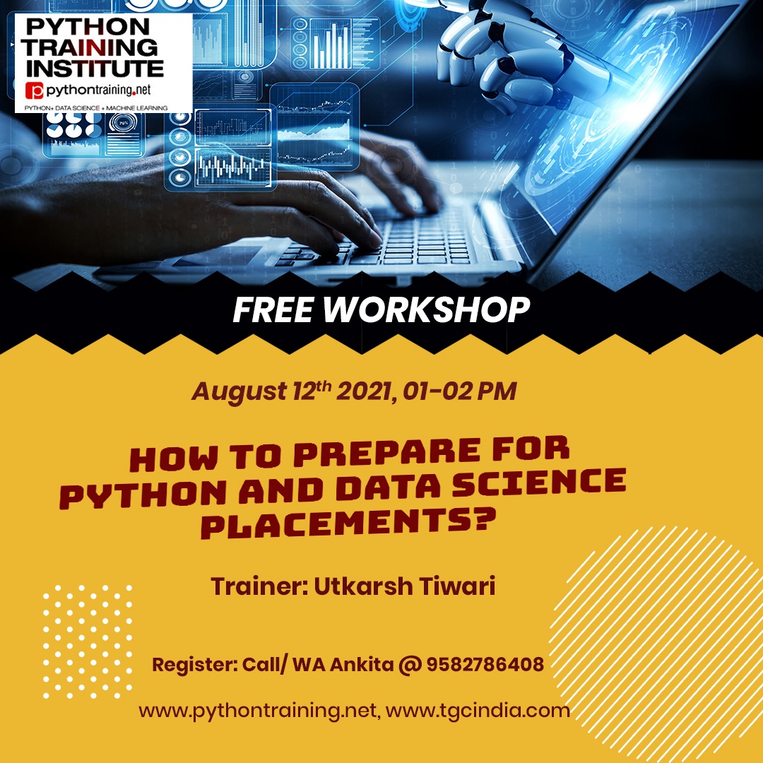 pythontraining1's tweet image. Python Free Workshop