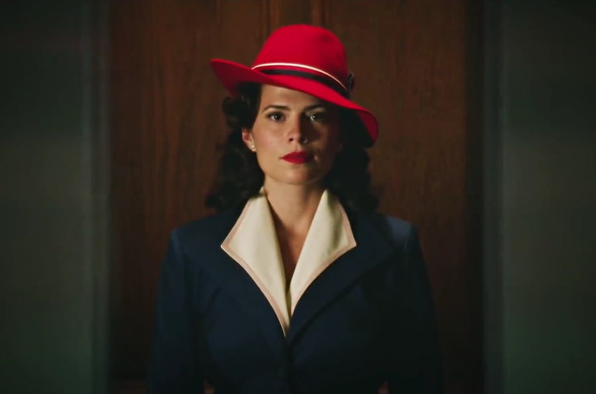 "I'm Agent Carter" I like you have a cupcake. 