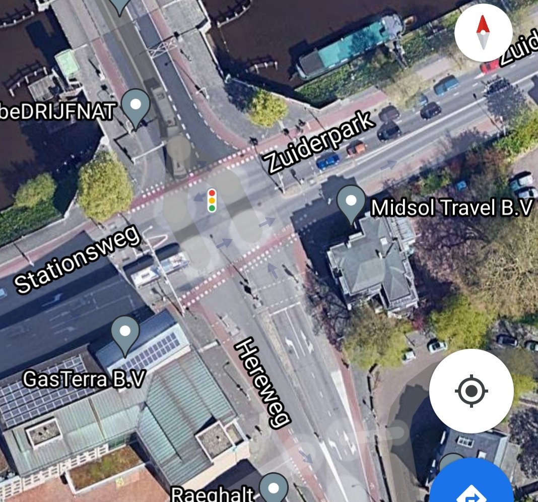 Melding aanrijding Zuiderpark Groningen