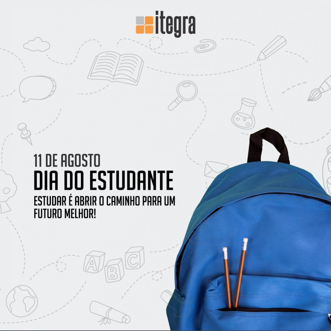 ItegraOnLine's tweet photo. A educação é a base de tudo na nossa sociedade. Sem estudo, não há sabedoria para enfrentar a vida e seus obstáculos.

#diadoestudante #educacao #estudante #itegra #goitegra #tecnologia https://t.co/zgYOmQ4h9A