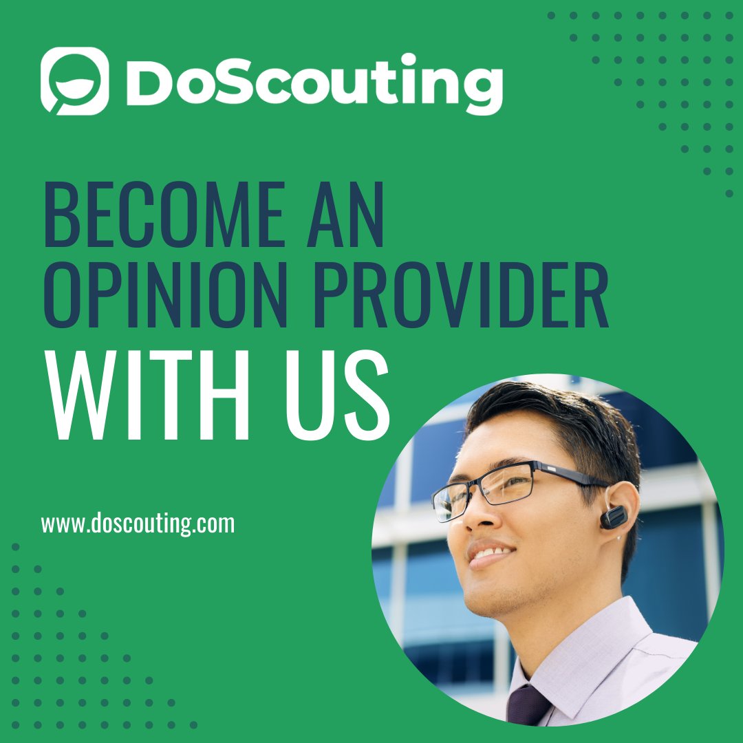 DoScouting's tweet image. Become an opinion provider with us 🙋 😊 

Interested to work with data? Search, find, and start doing different jobs at DoScouting!🙌 

#doscouting #freelancer #jobs #usa #states #scout #sportstatistics #remotework #remotejob #datajobs #work #job #gametester  #datarelatedjobs