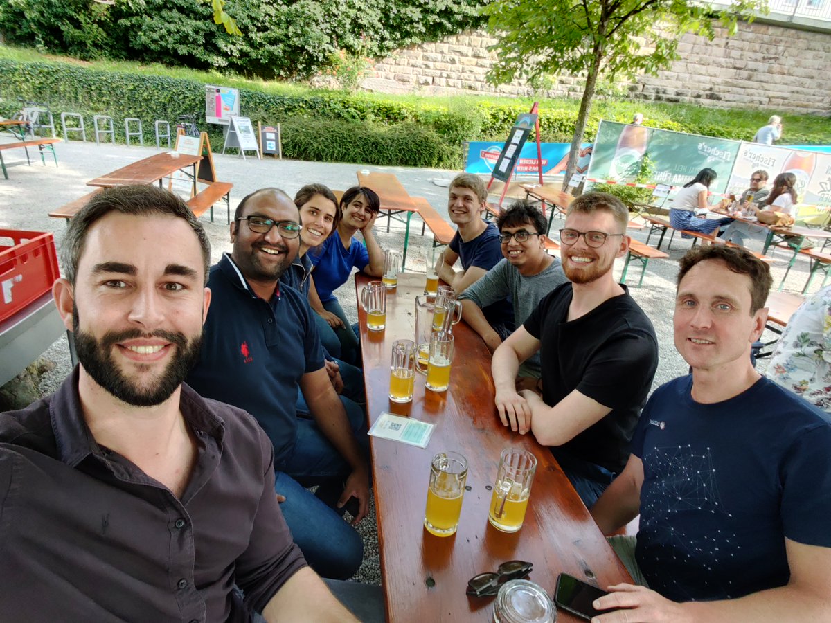 Claassen Lab (@claassenlab) on Twitter photo We started this week by welcoming our new PhD student Sebastian and meeting our collaborator Benjamin from the Greten lab <a href="/theNCI/">National Cancer Institute</a>
at the beer garden Neckarmüller. We started this week by welcoming our new PhD student Sebastian and meeting our collaborator Benjamin from the Greten lab <a href="/theNCI/">National Cancer Institute</a>
at the beer garden Neckarmüller.