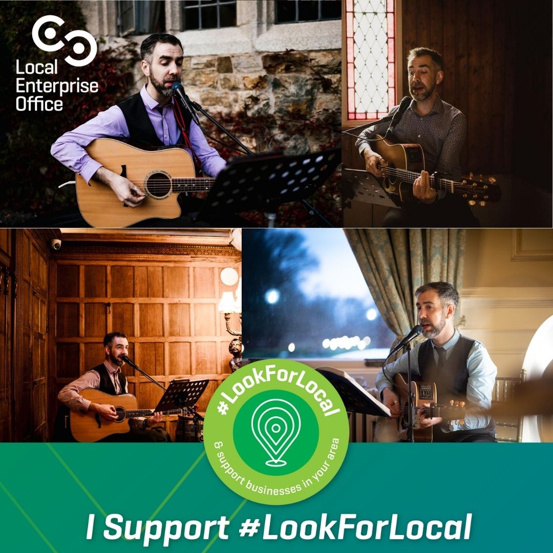 Supporting #LookforLocal Barry Hughes - Wedding Singer Éire has a great  website where you can see videos of previous performances and even pay a deposit! Available here: weddingsingereire.com #LookforMonaghan