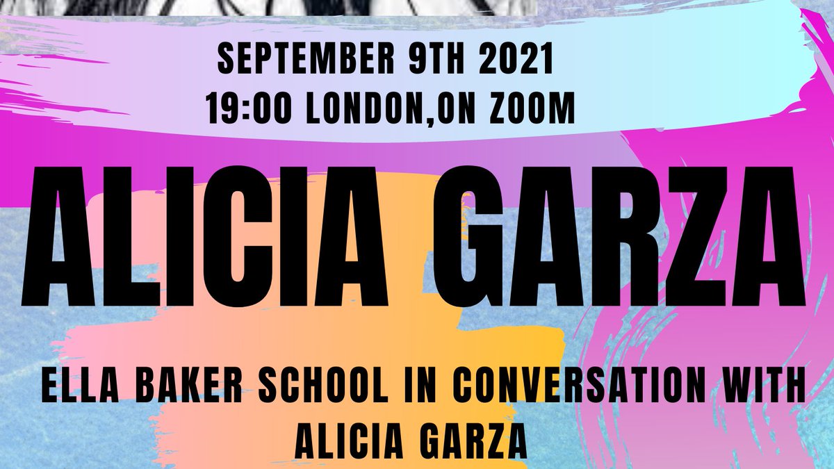 Ella Baker School of Organising (@ebsorganising) on Twitter photo ✊THE PURPOSE OF POWER✊
#Conversations21
📢We are so excited for our upcoming event with Alicia Garza <a href="/aliciagarza/">Alicia Garza</a> (#BlackLivesMatter Co-founder), for a discussion of her new book alongside <a href="/Halima_Begum/">Halima Begum PhD</a> and <a href="/mikaelaloach/">Mikaela Loach - It’s Not That Radical 📖🇵🇸</a>.
📝Sign up here!
actionnetwork.org/events/ella-ba… ✊THE PURPOSE OF POWER✊
#Conversations21
📢We are so excited for our upcoming event with Alicia Garza <a href="/aliciagarza/">Alicia Garza</a> (#BlackLivesMatter Co-founder), for a discussion of her new book alongside <a href="/Halima_Begum/">Halima Begum PhD</a> and <a href="/mikaelaloach/">Mikaela Loach - It’s Not That Radical 📖🇵🇸</a>.
📝Sign up here!
actionnetwork.org/events/ella-ba…