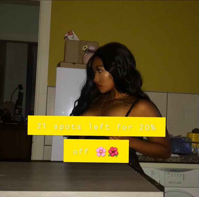 20% off for the next 21 people ❤️ free video waiting https://t.co/0fGSuDpbyD #nsfw https://t.co/csti<a href="/tag/nsfw"class="tags"><span>#nsfw</span></a>
