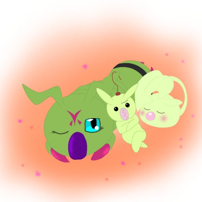ワームモンのtwitterイラスト検索結果