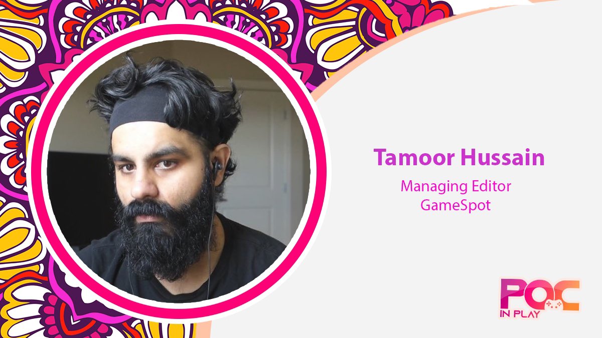 pocinplay's tweet photo. @BAFTAGames @RahulKohli13 @anandhotwani @MissDeusGeek @wasim_cg Day3 of #POCinPlayTakeover of @BAFTAGames and #SAHM100
@tamoorh
@sara_mirzaa
@lildrummergrrl
@Rajio
Please continue to celebrate #SouthAsianHeritageMonth talent from across the games industry with your follows, RTs & โค๏ธ! https://t.co/1a3xM5EVqg