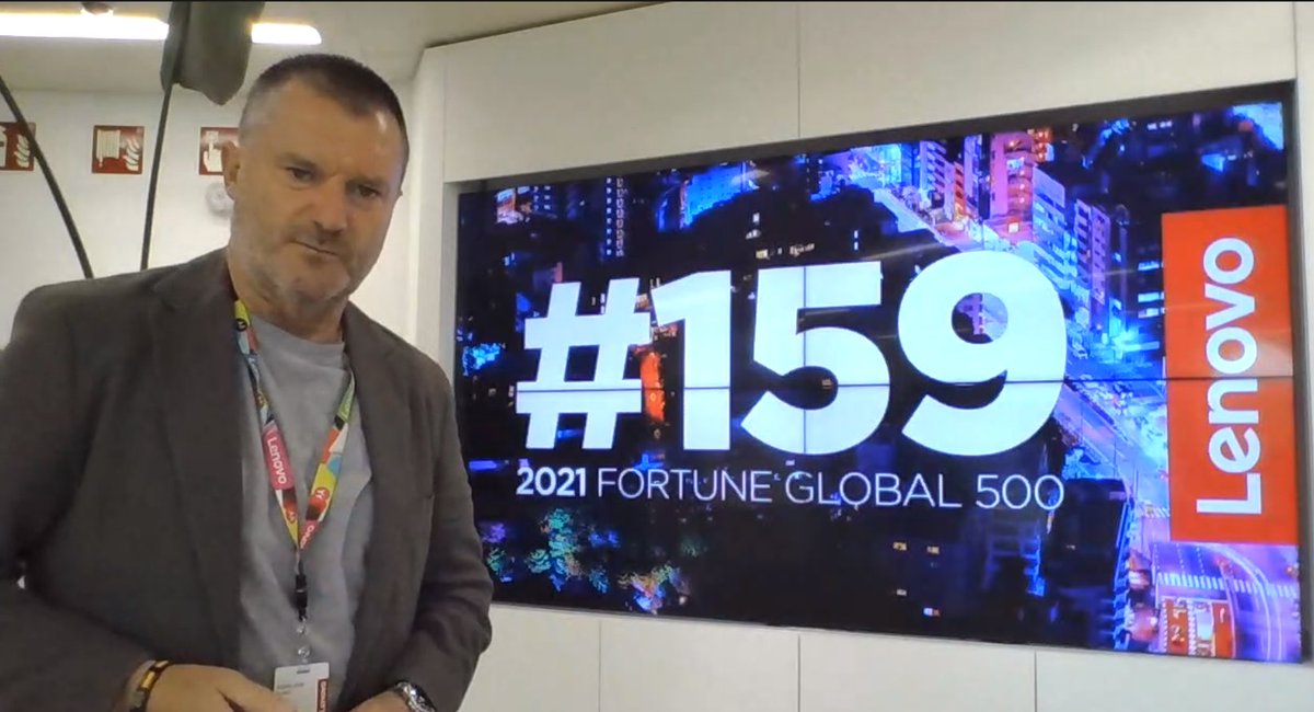 Hoy hemos presentado los resultados fiscales del primer trimestre en una rueda de prensa virtual 😊

Orgulloso de que la compañía haya escalado 65 puestos llegando a la posición 159 en la lista <a href="/FortuneMagazine/">FORTUNE</a> Global 500 💪

#Lenovo