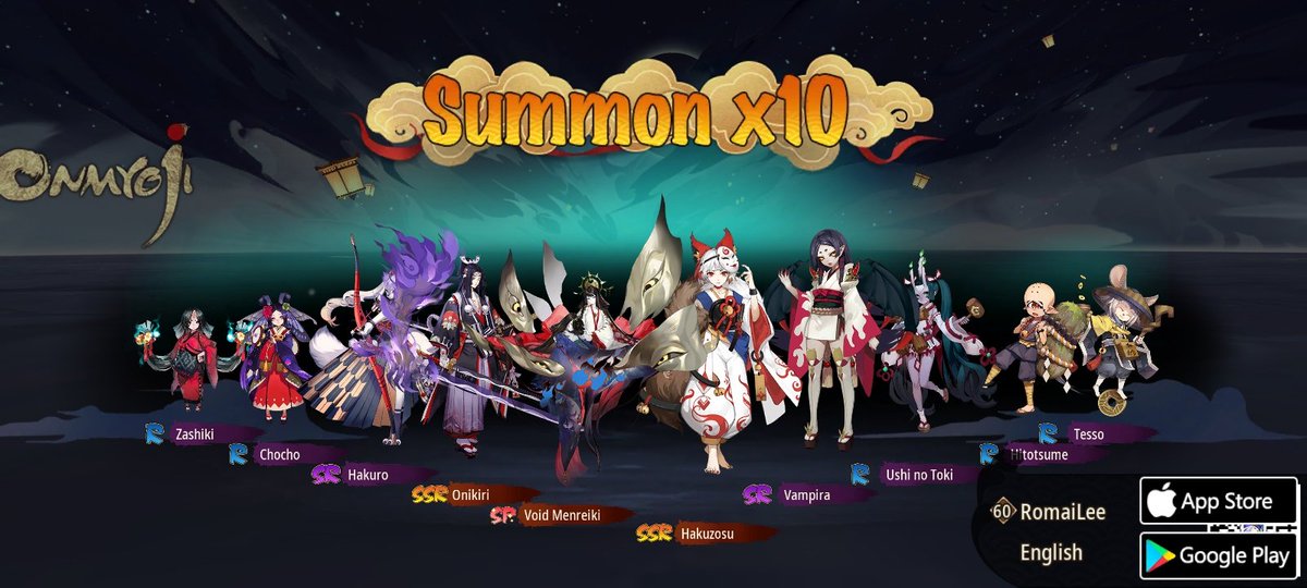 Wow only the 70th summon and on top 2ssr and menreiki 🔥