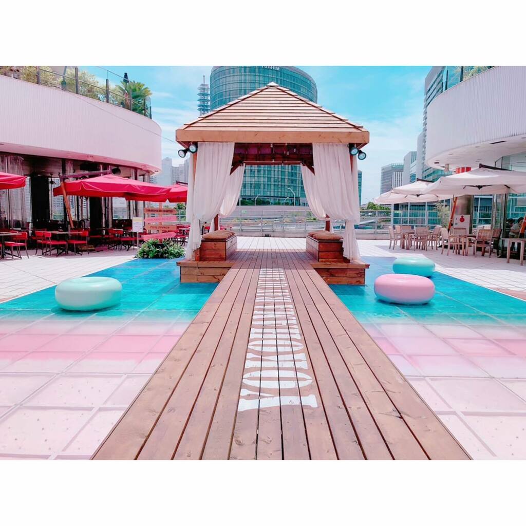 🏝💗
・
#pinksandbeach
#ピンクサンドビーチ
#可愛い
#cute
#横浜ベイクォーター instagr.am/p/CSbii6mld_4/