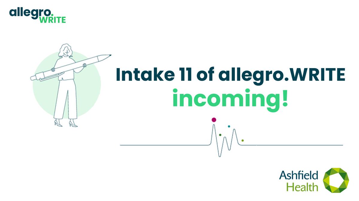 Preparations are almost complete for intake 11 of 𝗮𝗹𝗹𝗲𝗴𝗿𝗼.𝗪𝗥𝗜𝗧𝗘!
We are excited to welcome you all to our Manchester office for week 1 of core skills training - see you all soon!
Find out more at our website: lnkd.in/dgTFEc
#medcomms #medicalwriter