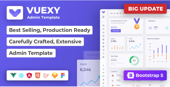 easetemplates's tweet photo. Vuexy – Vuejs, React, Angular, HTML & Laravel Admin Dashboard Template
#react #vuejs #angular #Laravel #AdminDashboard #Reactstrap #Tech #LearnToCode #Programming #ProgrammingLife #Coding #Code #100DaysOfCode #Developer #Software
https://t.co/qLLipI7bUe https://t.co/ZNrqyNYRth