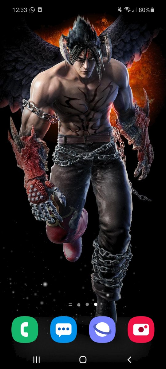 lozzukkk's tweet photo. @abrahamrome2s No cualquiera tiene a devil jin en su fondo de pantalla querrás decir.. https://t.co/x0pTrpbKI6